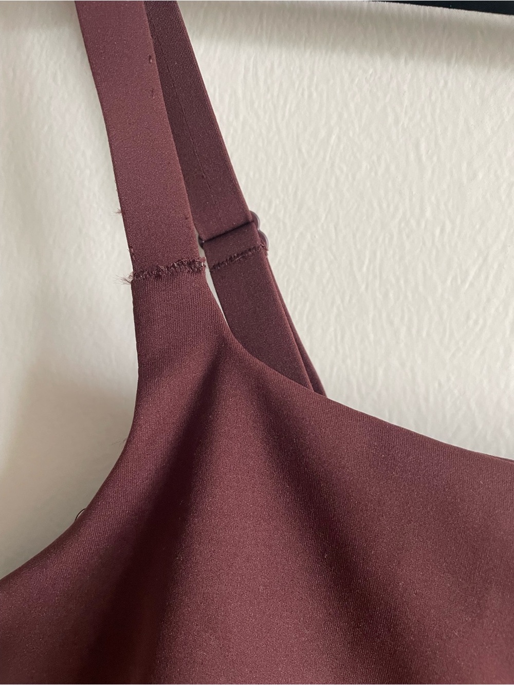 Athleta bodymove scoop bralette D-DD garnet loungewear sleep sports bra S - Picture 3 of 7